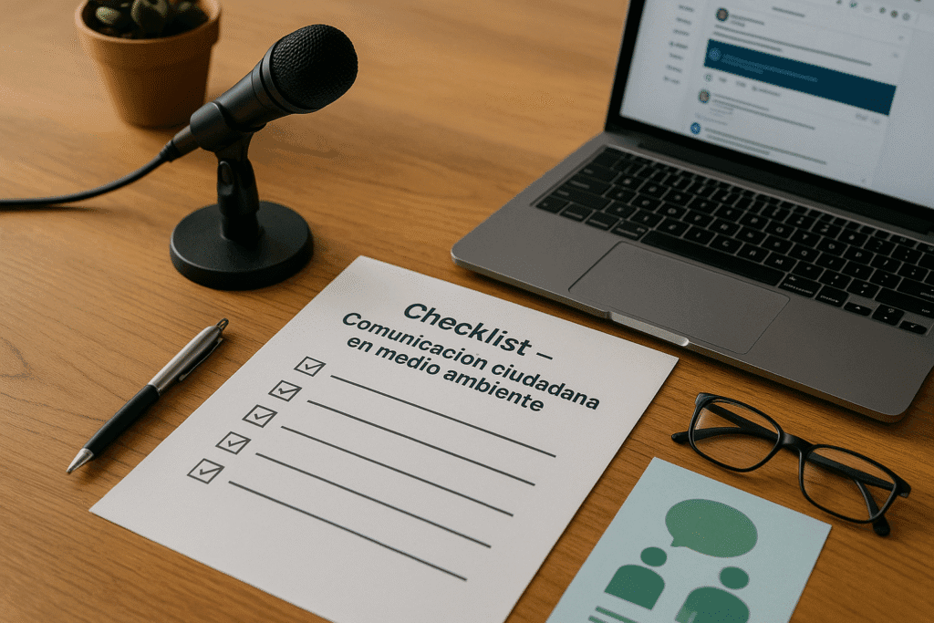 Comunicación ciudadana medio ambiente