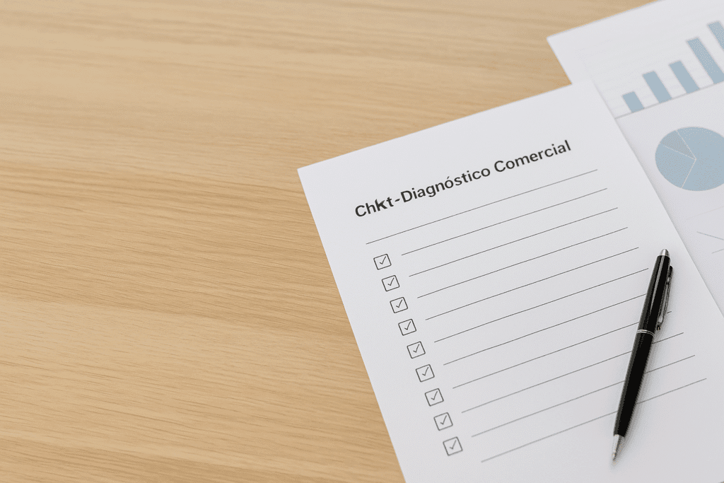 Checklist diagnóstico comercial
