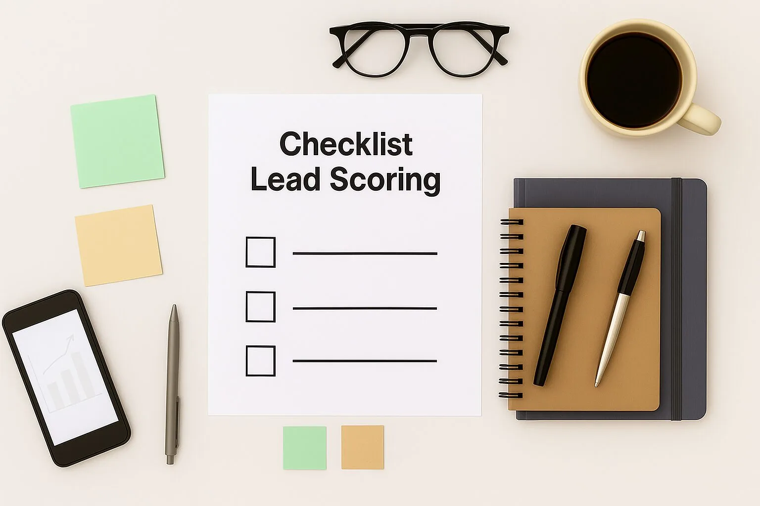 Checklist Lead scoring