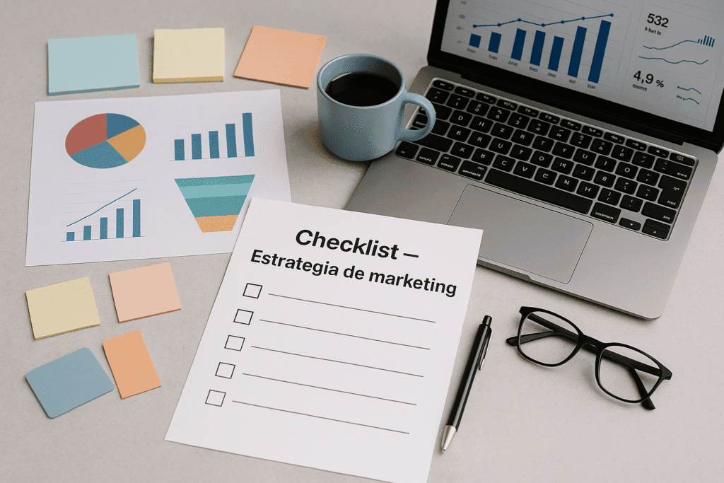 Checklist estrategia de marketing: estrategias de go-to-market