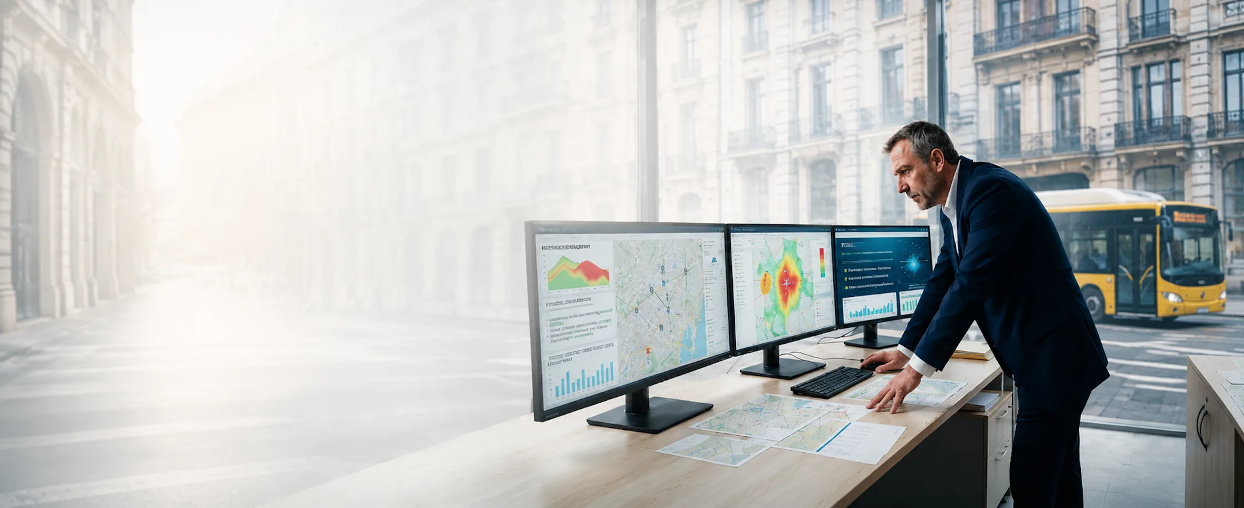 IA para ayuntamientos e instituciones públicas con análisis urbano, mapas y datos operativos