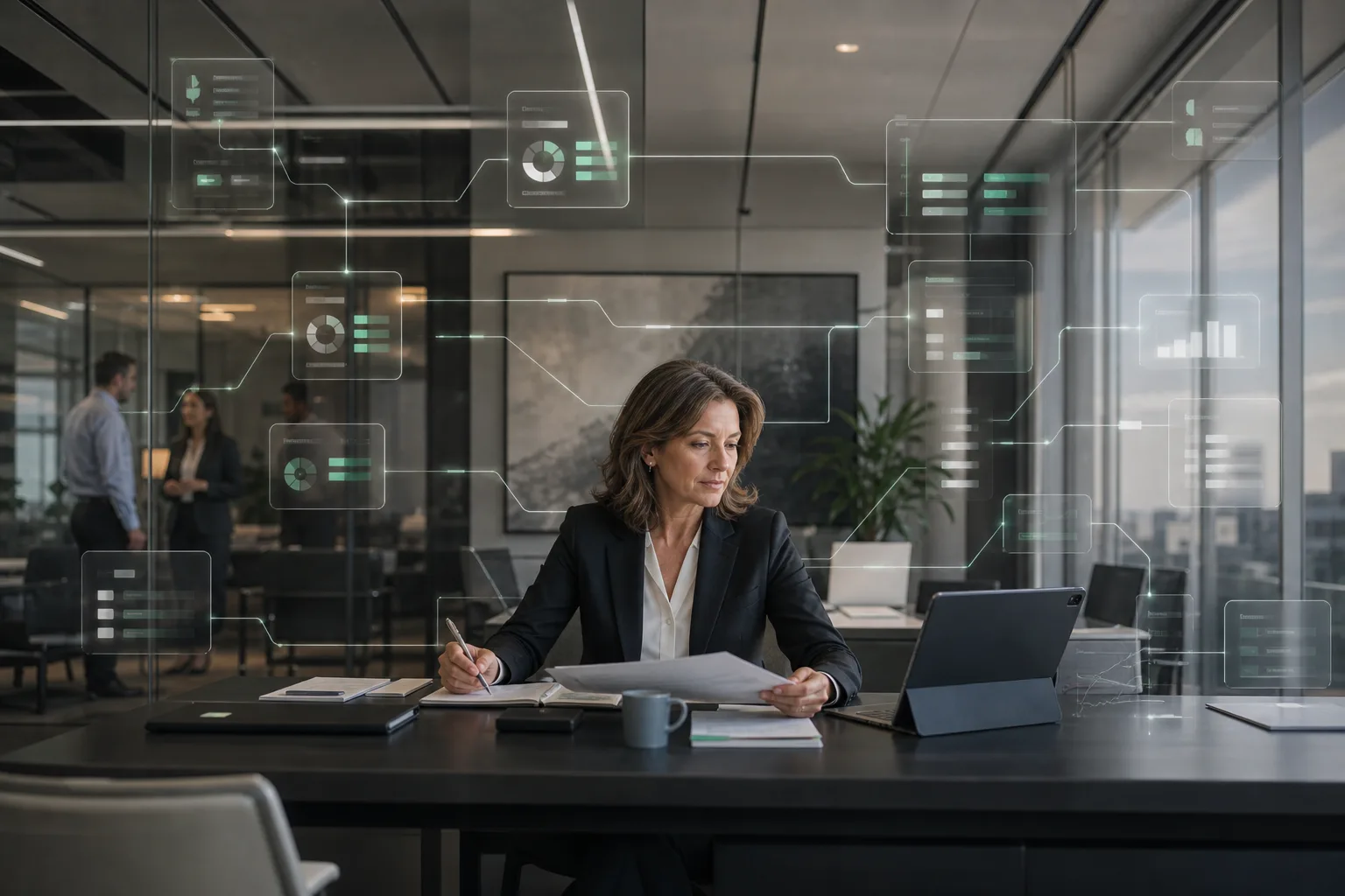 manager de agentes de IA